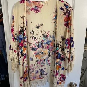 Floral kimono
